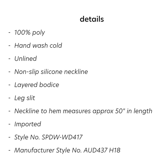 🌸NWT🌸Superdown Lyna Strapless Maxi Dress - Picture 7 of 7